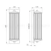 Настенный светильник Garda Decor K2KG0604W-1 K2KG0604W-1 - 2