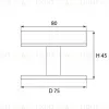 Адаптер к треку для светильников IT02-005, IT02-010 Italline IT08-8016 white IT08-8016 white - 2