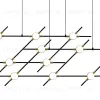 Подвесная люстра DeLight Collection Molecular MD18001067-14A black/gold MD18001067-14A  black/gold - 2