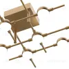 Потолочная люстра DeLight Collection Molecular MX18001067-10A gold MX18001067-10A gold - 3