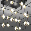 Потолочная люстра DeLight Collection Molecular MX18001067-36A black/gold MX18001067-36A  black/gold - 4