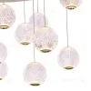 Подвесная люстра DeLight Collection Elliot Diamante MD20001012-17A gold MD20001012-17A gold - 2