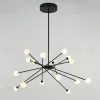 Люстра на штанге DeLight Collection MD19001025-16A black MD19001025-16A black - 2