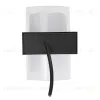 Уличный настенный светильник Uniel ULU-P22B-2x5W/4000K IP65 BLACK UL-00010516 ULU-P22B-2x5W/4000K IP65 BLACK - 3