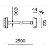 Трековый магнитный светильник Maytoni Tau TR101-2-50W3K-B TR101-2-50W3K-B - 3