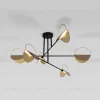 Потолочная люстра Eurosvet Grazia 70148/6 черный/золото Smart a062042 70148/6 черный/золото Smart - 1