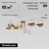 Потолочная люстра Eurosvet Grazia 70148/8 золото Smart a062039 70148/8 золото Smart - 2