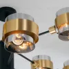 Люстра на штанге Eurosvet Arcada 70127/8 черный/дымчатый a060653 70127/8 черный/дымчатый - 2