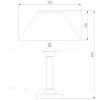 Настольная лампа Eurosvet Majorka 008/1T GR (зеленый) 00000019595 008/1T GR (зеленый) - 4