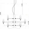 Подвесная люстра Divinare Molto 8030/17 LM-18 8030/17 LM-18 - 5