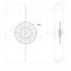 Настенный светильник Arte Lamp Almaaz A2563AP-1PB A2563AP-1PB - 4