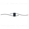 Настенный светильник Arte Lamp Aludra A2216AP-1BK A2216AP-1BK - 1