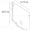 Внешняя заглушка для магнитного шинопровода Arte Lamp Linea-Accessories A483206E A483206E - 2
