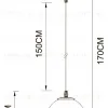 Подвесной светильник Arte Lamp Freddie A2231SP-1PB A2231SP-1PB - 4