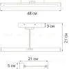 Подсветка для картин Arte Lamp Harrison A1709AP-1CC A1709AP-1CC - 4