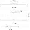 Подсветка для картин Arte Lamp Harrison A1711AP-1GO A1711AP-1GO - 3