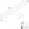 Подсветка для зеркал Arte Lamp Stecca A2737AP-1GO A2737AP-1GO - 2