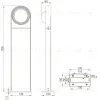 Ландшафтный светильник Arte Lamp San Francisco A1831PA-1BK A1831PA-1BK - 7
