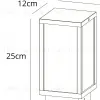 Ландшафтный светильник Arte Lamp Pot A1631FN-1BK A1631FN-1BK - 3