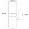 Настенный светильник Arte Lamp Ran A3143AP-2BK A3143AP-2BK - 5