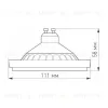 Лампа светодиодная Arlight AR111-UNIT-GU10-15W-DIM 025624 025624 - 5