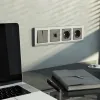 Розетка с заземлением и шторками Werkel графит W1171164 4690389194412 a063104 4690389194412 - 2