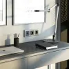 Розетка с заземлением и шторками Werkel графит W1171164 4690389194412 a063104 4690389194412 - 4