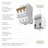 Автоматический выключатель 3P 63 A C 6 kА Werkel W903P636 4690389193033 a062555 4690389193033 - 2
