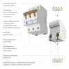 Автоматический выключатель 3P 25 A C 6 kА Werkel W903P256 4690389192906 a062551 4690389192906 - 2