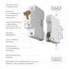 Автоматический выключатель 1P 63 A C 6 кА Werkel W901P636 4690389192760 a062540 4690389192760 - 2