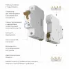 Автоматический выключатель 1P 63 A C 4,5 кА Werkel W901P634 4690389192753 a062493 4690389192753 - 2