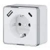 Розетка с заземлением, шторками и USB тип A+C Werkel Gallant W5071706 4690389179624 a057701 4690389179624 - 1