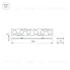 Экран линзованный Arlight SL-LINE-W20-55deg-540 041793 041793 - 4
