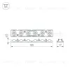 Экран линзованный Arlight SL-LINE-W20-55deg-540 041793 041793 - 5