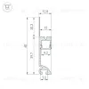 Профиль Arlight PLINTUS-FANTOM-L-2000 BLACK 041213 041213 - 4