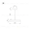 Подвесной светильник Arlight SP-ELEGANT-R300-17W Day4000 (BK, 120 deg, 230V) 033920(1) 033920(1) - 3