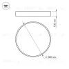 Потолочный светильник Arlight SP-TOR-PILL-PRISM-R800-94W Day4000 (WH, 100 deg, 230V) 022133(4) 022133(4) - 6