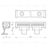 Линейный прожектор Arlight AR-LINE-500-9W Day4000 (GR, 15x60 deg, 230V) 041723 041723 - 4