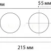 Рамка для светильника Italline IT08-8015 black IT08-8015 black - 2