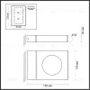 Уличный настенный светильник Odeon Light Como 6653/5WL 6653/5WL - 2