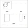 Уличный настенный светильник Odeon Light Tion 6657/10WL 6657/10WL - 2