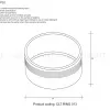 Декоративное кольцо внутреннее Crystal Lux CLT RING 013 GO CLT RING 013 GO - 2