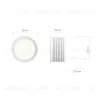 Светодиодный модуль Denkirs Slim Led DK3000-8W dim DK3000-8W dim - 4