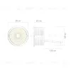 Светодиодный модуль Denkirs Slim Led DK4000-8W dim DK4000-8W dim - 5