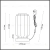 Настольная лампа Odeon Light Jam 5409/10TL 5409/10TL - 6