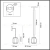 Подвесной светильник Odeon Light Jam 5409/5L 5409/5L - 9