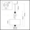 Подвесной светильник Odeon Light Bagel 5410/3 5410/3 - 5
