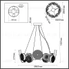 Подвесная люстра Odeon Light Caramella 5412/95L 5412/95L - 5