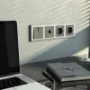 Перекрестный выключатель двухклавишный Werkel графит матовый W1123064 4690389196898 a064032 4690389196898 - 3