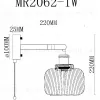 Спот MyFar Natalie MR2062-1W MR2062-1W - 7